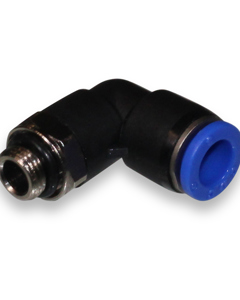 Elbow-type screwed connection 1/8" tube AD 8mm